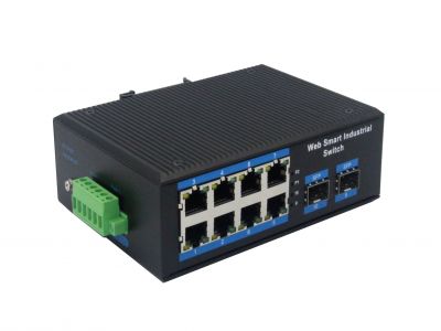 web smart管理型千兆2光8电