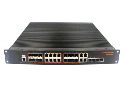 yh62012gs-m-sfp管理型工业交换机