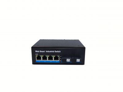 千兆2光4电web管理工业交换机